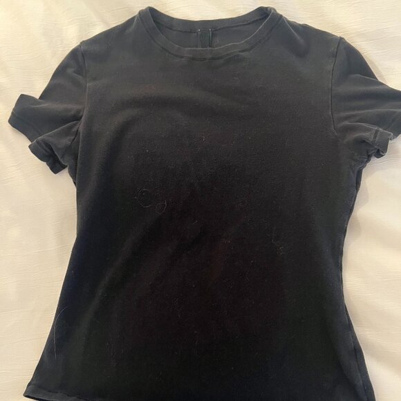 skims cotton jersey short sleeve tee - Picture 2 of 4